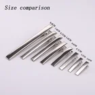 Металлические зажимы типа крокодил 20 шт.лот, зажимы для кабелей, металлические зажимы типа крокодил, зажимы для волос, шпильки для волос 35 мм-75 мм