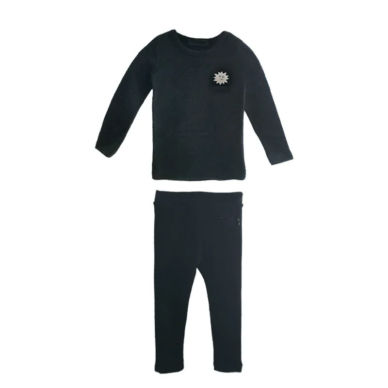 

Pre-sale 2020AW Fall/Winter New RJ High Stretch Boys' Long Sleeve Bottoming Pants Homewear Set