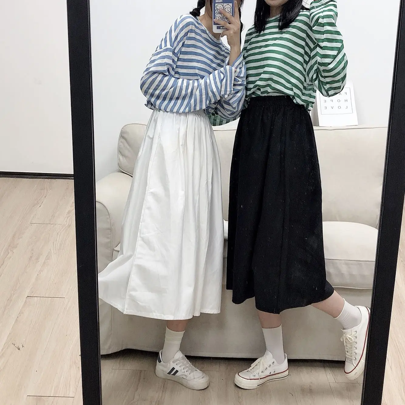 

Japanese half skirt women's work dress autumn and winter high waist pleated skirt A-line umbrella skirt student mid length knee