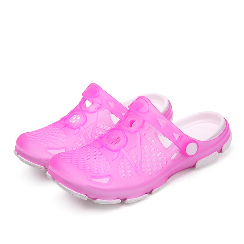 Женские летние сандалии 2020 Повседневные Легкие пляжные кроссовки с дырками