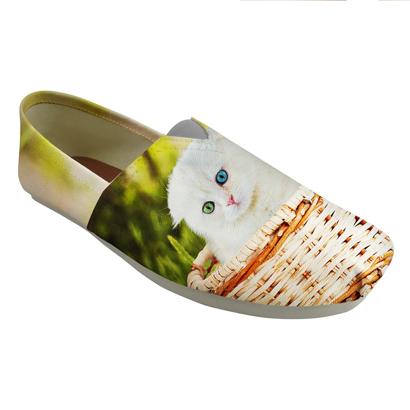 

New Nurse Doctor Print Women Sneakers Slip On Light Canvas Shoes Casual Shoe Zapatos Pet Cat Pattern Sport Training Womans