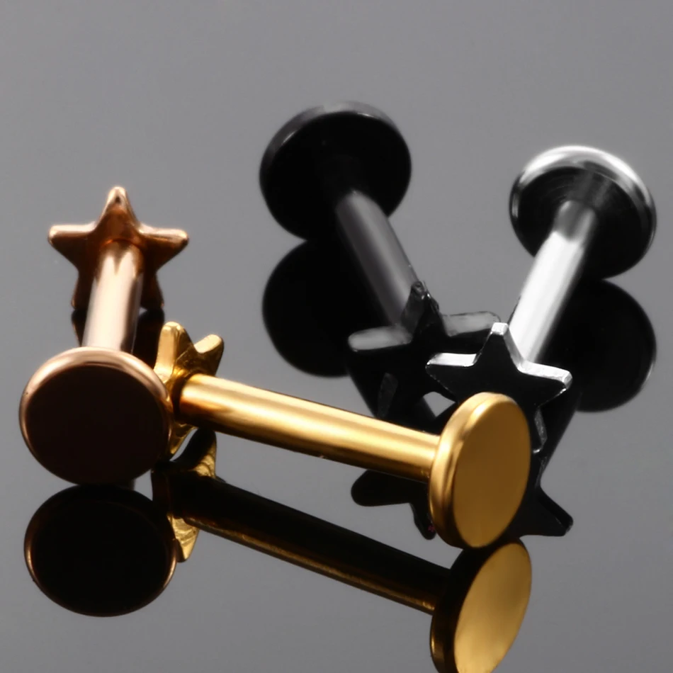 Кольцо для ушной хрящ из хирургической стали 316L 5 шт. | Украшения и аксессуары