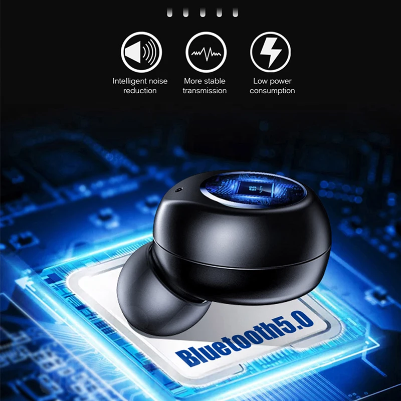 Bluetooth гарнитура V10 TWS, беспроводные наушники, наушники audifonos para celular cascos inalambrico, bluetooth наушники, светодиодный дисплей