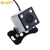 water proof 4 led night vision car rear view camera parking reverse backup for all cars universal camera wide angle guider line