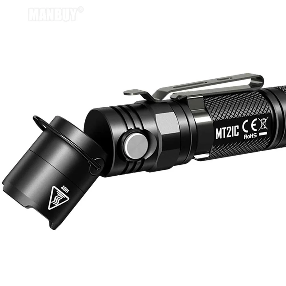 Многофункциональный светодиодный фонарик NITECORE MT21C + 18650 перезаряжаемый