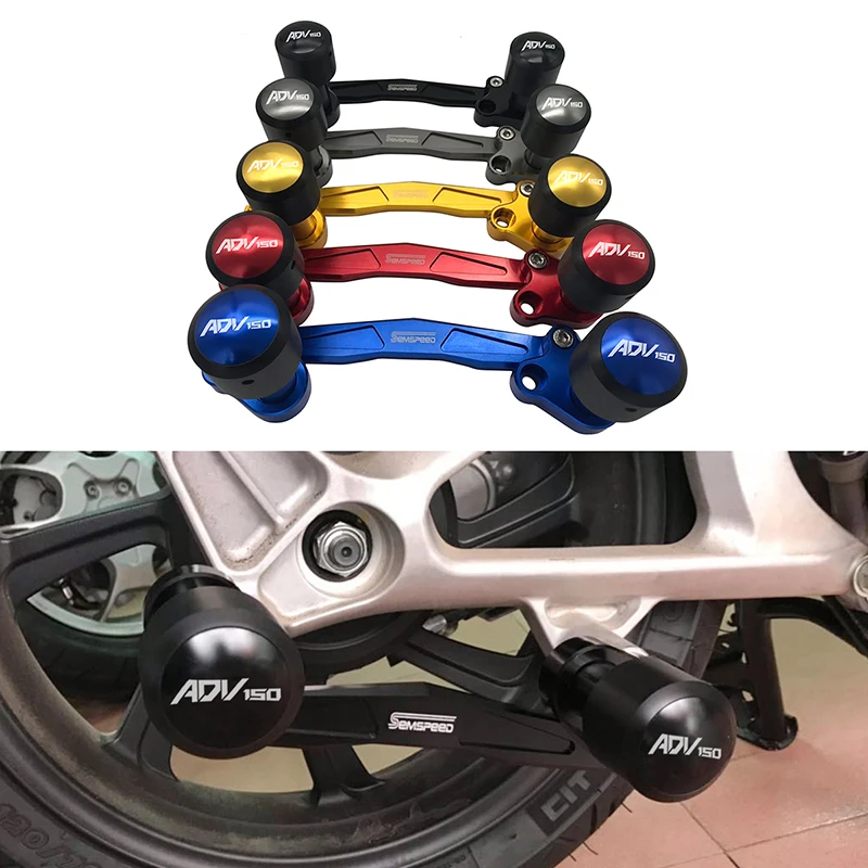 2019 New Motorcycle accessories Frame Crash Pads Exhaust Sliders Protector for Honda ADV 150 2020 Motorbike with logo | Автомобили и