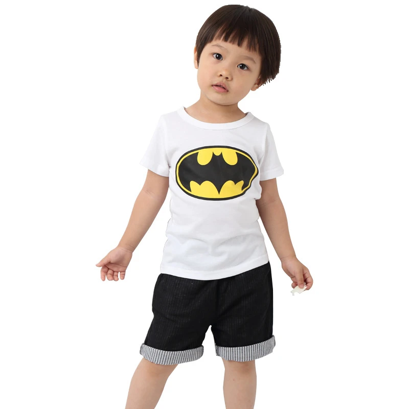 Футболка с Бэтменом 2019 г. Новые футболки героями мультфильмов костюм Одежда для