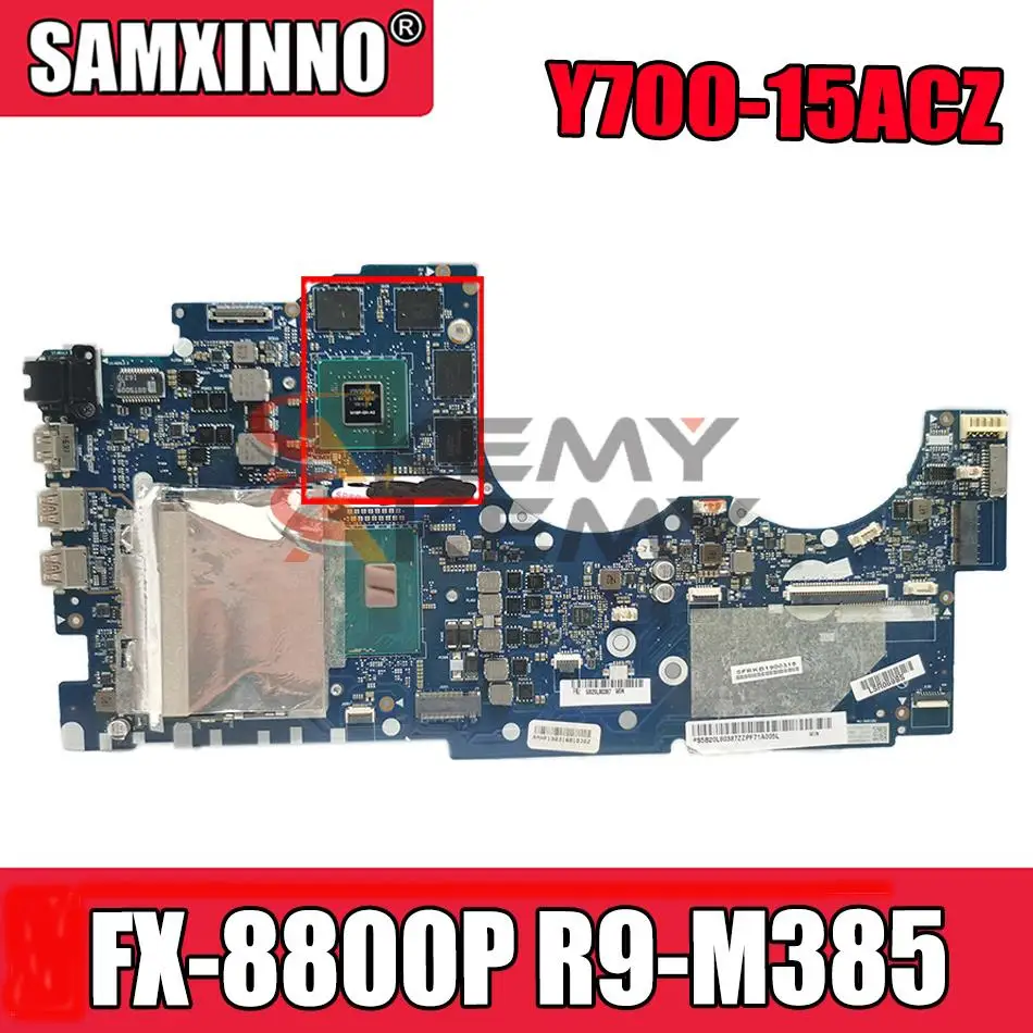 Akemy BY510 NM-A521     Lenovo Y700-15ACZ     FX-8800P R9 M385 4G DDR3 100%  