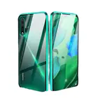 Магнитный металлический двухсторонний стеклянный чехол для телефона Huawei Honor Mate 30 20 10 Lite P40 P30 P20 Pro 8X 9X Y9 P Smart Z 2019, чехол