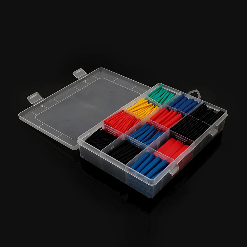 Термостойкие трубки 580/750 шт. термоусадочные набор в ассортименте изоляционные