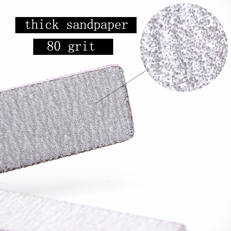 Пилочка для ногтей извести в режущей поверхностью Professionel пильник сделать Paznokci