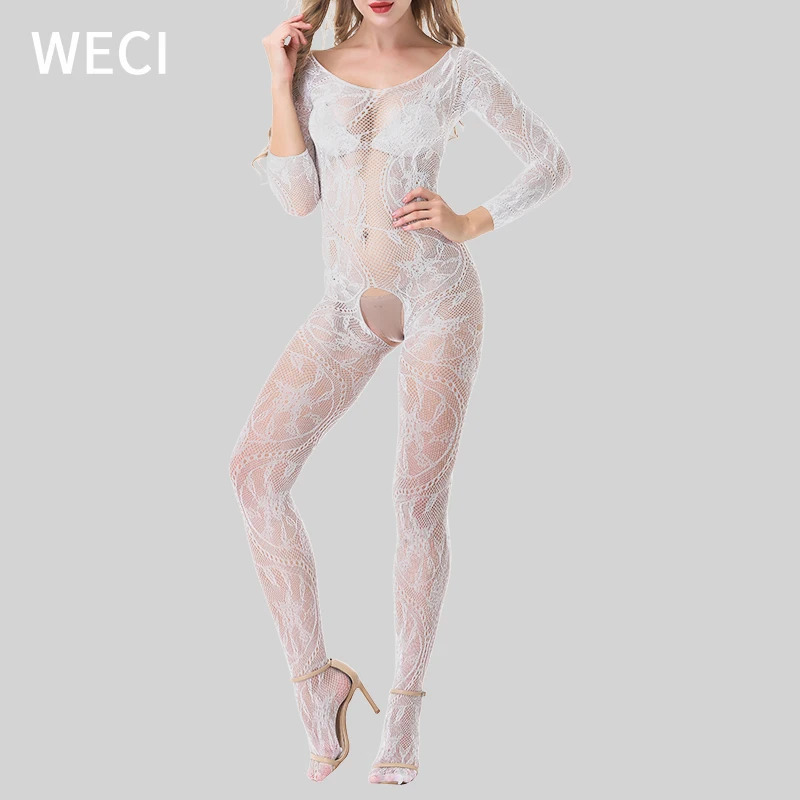 Женские сексуальные костюмы WECI эротические кружевные женские Фетиш-белье с