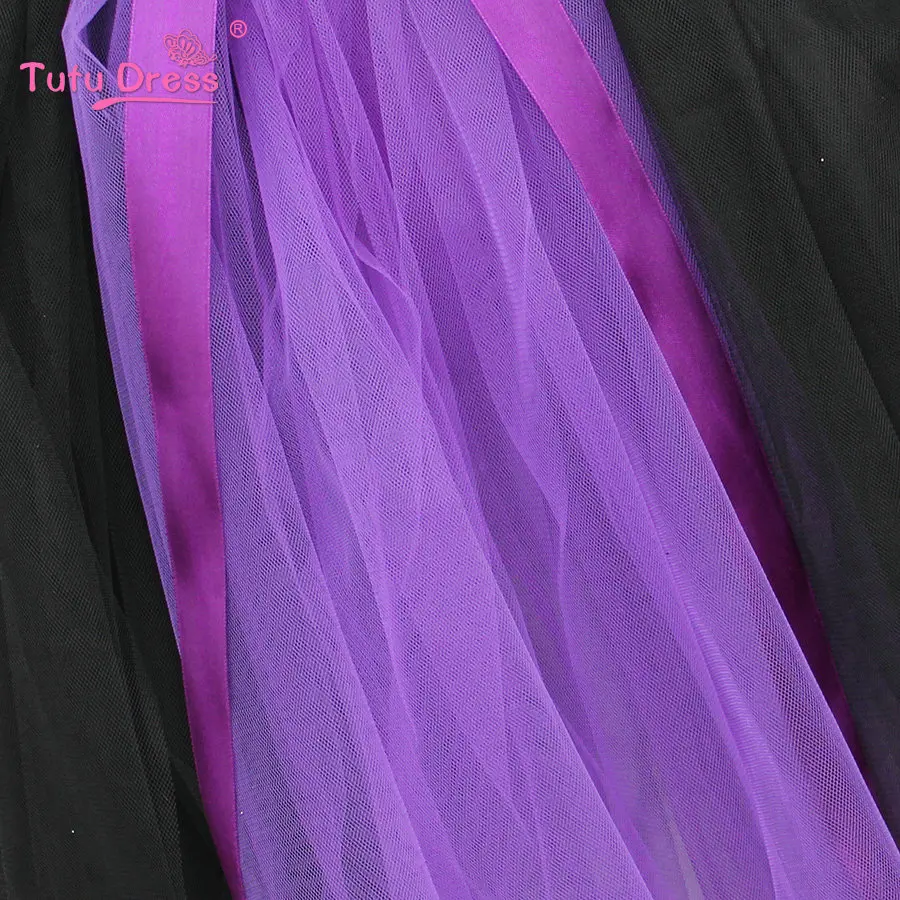 Halloween Tutu Dress Maleficent Evil Queen Fancy Kids Girl Birthday Party Princess Cosplay Costumes for Girls 2-12 Years | Детская