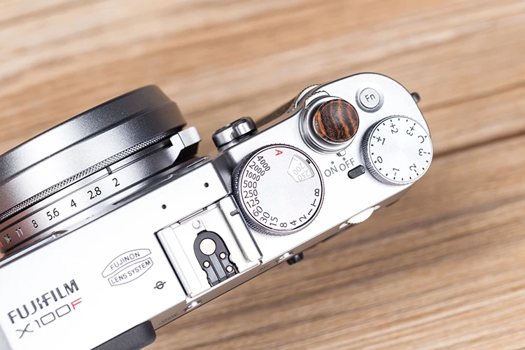 Деревянная вогнутая поверхность кнопка спуска затвора для Fujifilm X100F XT30 20 XPRO2XE3 M10P Fuji X100F