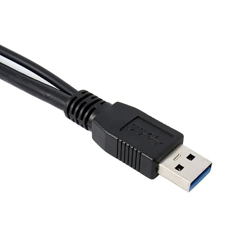 С USB кабель питания y-образный двойной соединитель линия для портативный жесткий