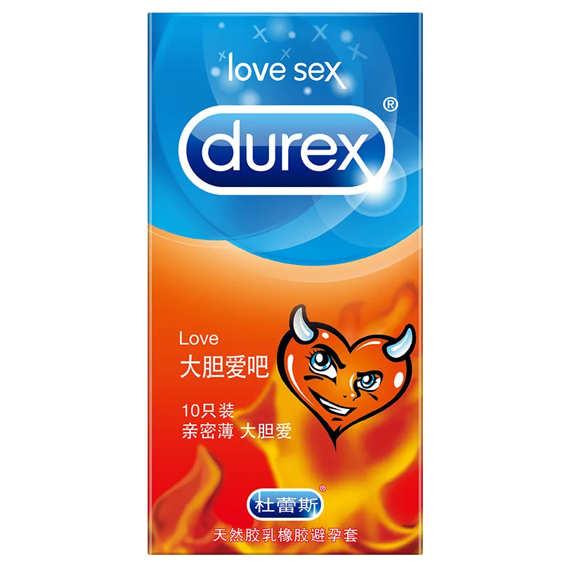 Durex любовь презервативы ультра тонкий петух презерватив из натурального латекса