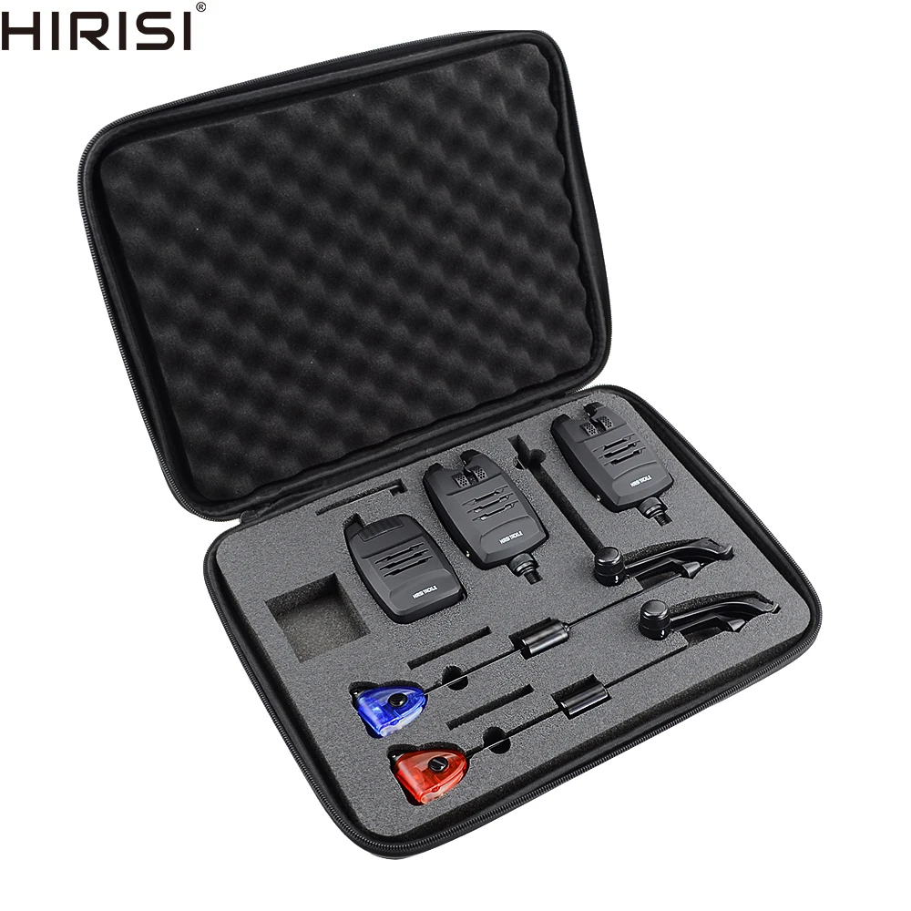 

Wireless Carp Fishing Alarm 1+2 Set With LED Swingers Waterproof Fishing Alarm Indicator B1228A2