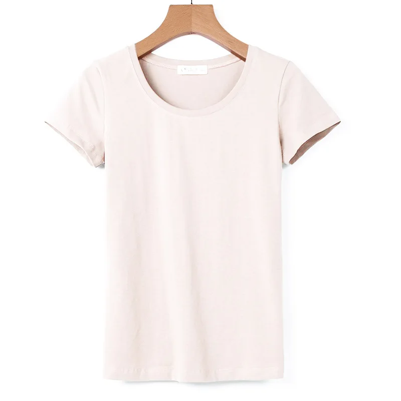 

Новая высококачественная летняя классическая популярная женская футболка с коротким рукавом для отдыха