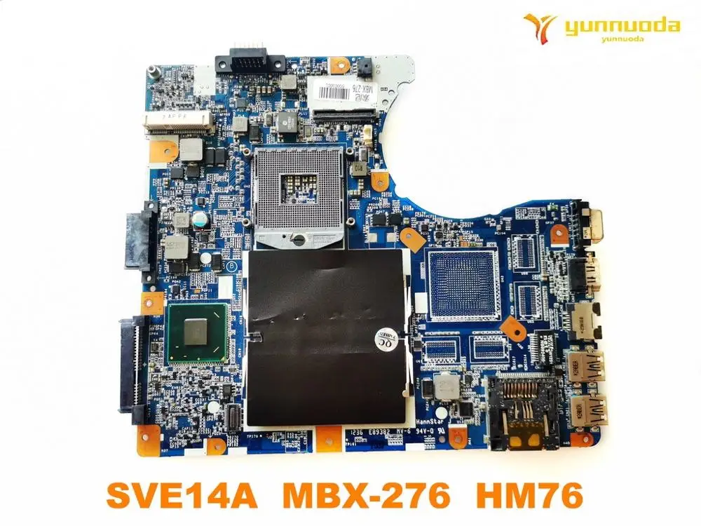 Оригинальная материнская плата для ноутбука SONY MBX-276 SVE14A HM76 протестирована -