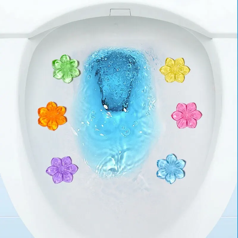 

6 Types Toilet Deodorant Toilet Freshener Toilet Cleaner Toilet Gel Detergent Flower Aromatic Bathroom Cleanliness Home Garden