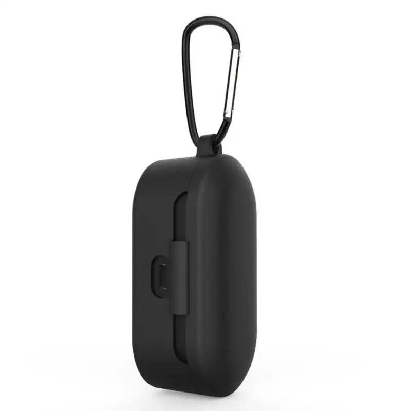 1 шт. защитный чехол для QCY T1S/QS2 Bluetooth гарнитура Набор Bluetooth гарнитура силиконовый рукав гарнитура крышка с крючком аксессуары