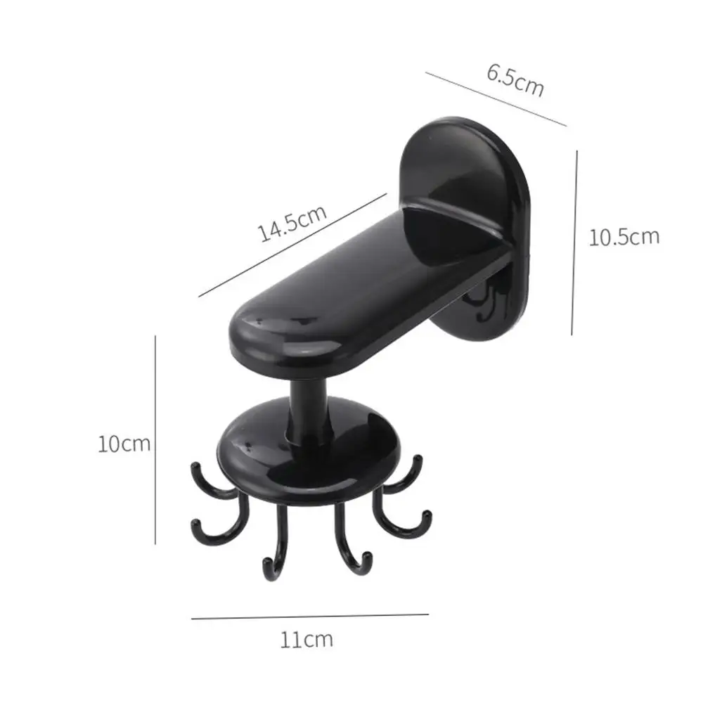 Kitchen Gadgets Accessories Bath Hook Wall Mounted 360° Rotating Coat Hanger Home Table Party Decor decoration Christmas Dropshi | Дом и сад