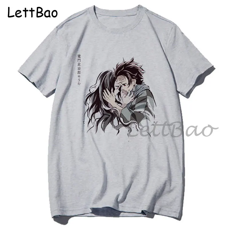 

Demon Slayer Graphic Tops Tees Harajuku Oversized T Shirt Summer Women Kimetsu No Yaiba Funny Short Sleeve Men Anime Tshirt