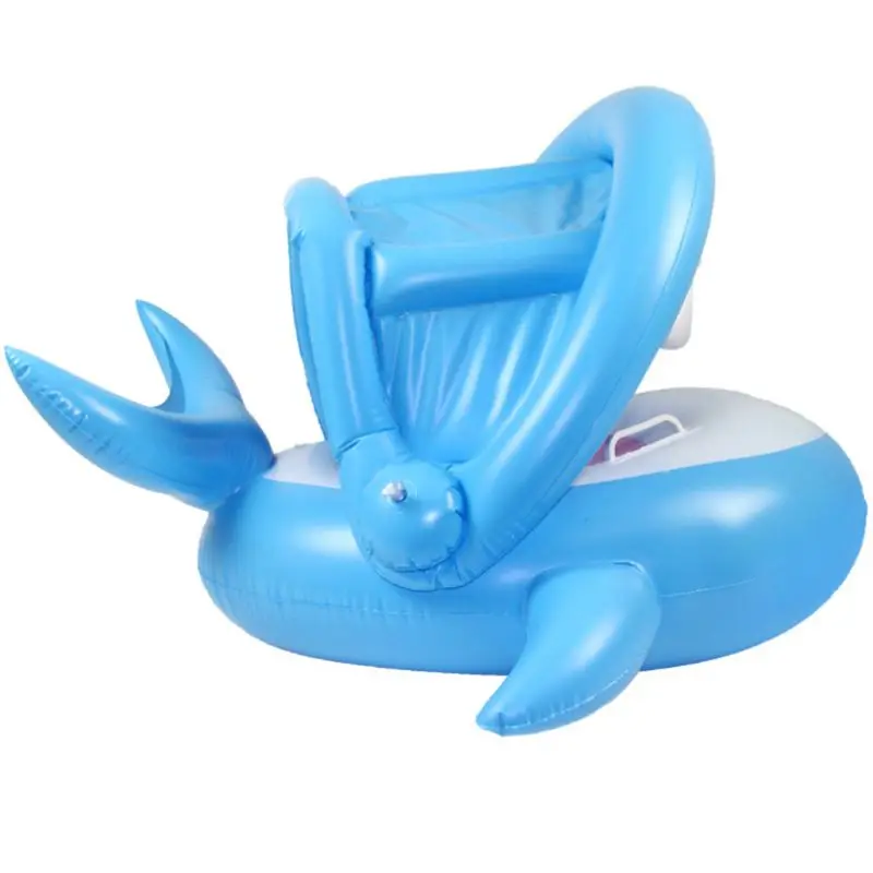 Акула плавательный кольцо Дети Детские Надувные Малыша безопасным поплавок для