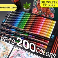 200180150120724824color professional oil color pencils wood soft watercolor pencil for school draw sketch art supplies