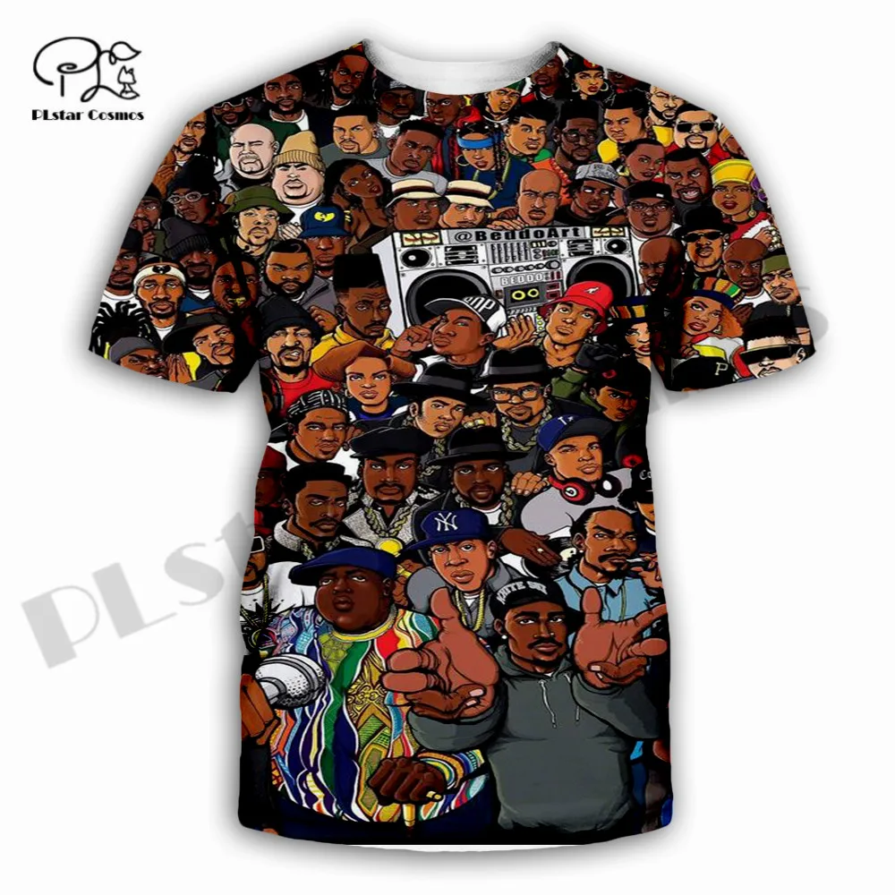 

PLstarCosmos 2021NewFashion 3DPrint Rapper Singer 2Pac Tupac Unisex Men/Women Harajuku Streetwear Funny Short Sleeve T-shirt T-1
