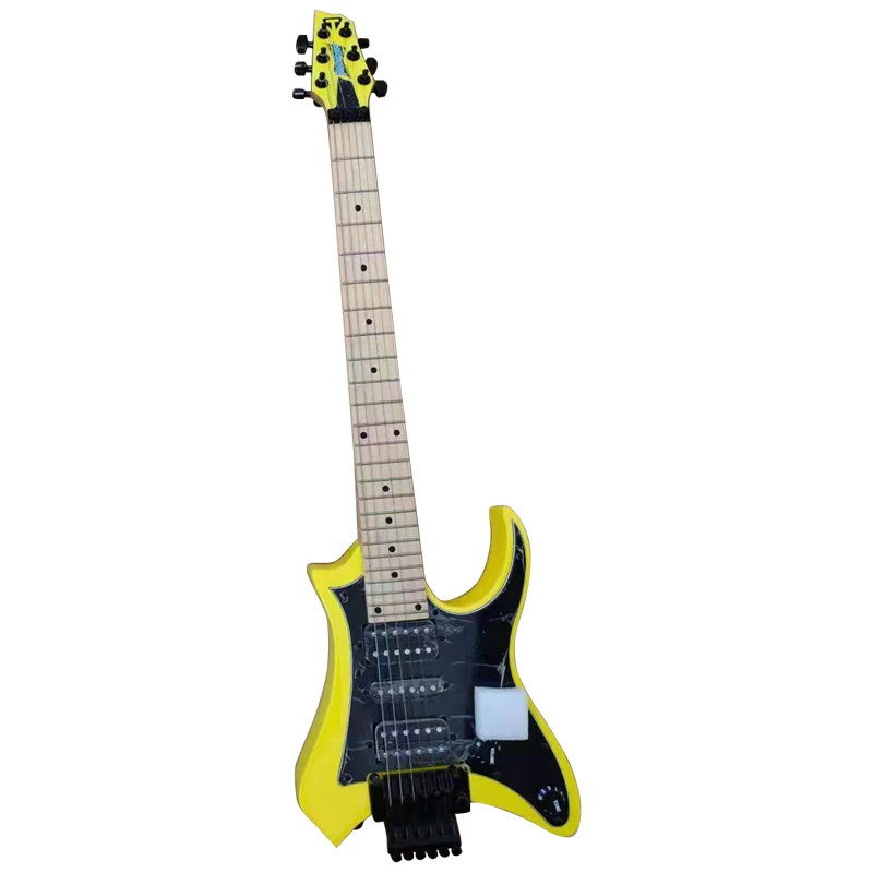 Электрогитара 6 струн 24F 39 дюймов профессиональная с глянцевым покрытием