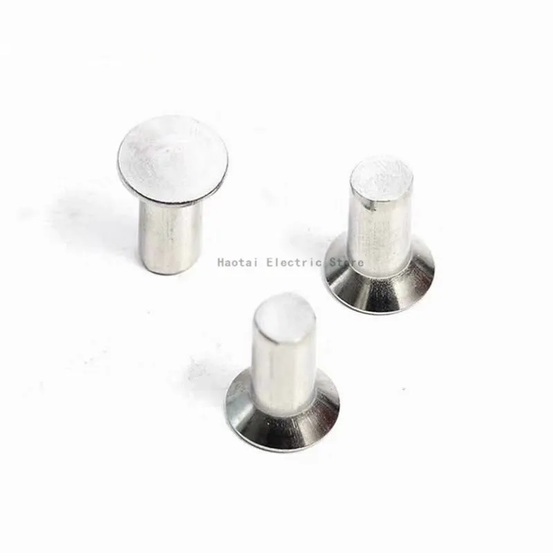 10/50 шт. плоская потайная головка из нержавеющей стали 304 диаметр 1-6 мм |