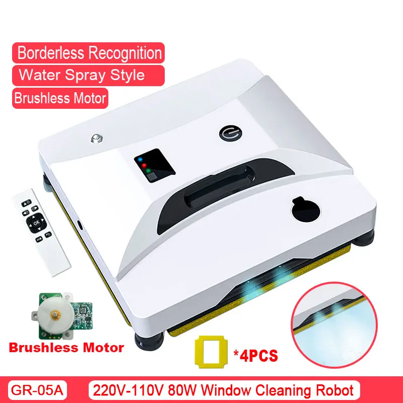 Window Cleaning Robot Electric Machine Intelligent Magnetic Glass | Бытовая техника