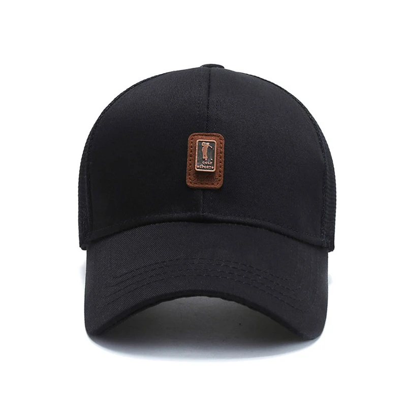 Новинка мужская летняя кепка для папы бейсболка сетчатая Кепка гольфа от солнца