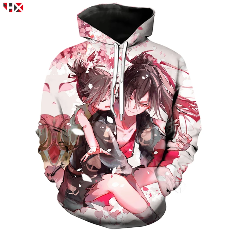 Hoodies 4 Аниме Dororo толстовки для мужчин и женщин 3D принт Hyakkimaru герои мультфильмов Толстовка Повседневная Спортивная Harajuku Пуловеры S481 - Цвет: Hoodies 4