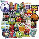 Disney 103050 шт мультфильма История игрушек, с рисунком машинок пиксара и наклейки девочки; дети СКЕЙТБОРД гитара ноутбук чемодан Прохладный Водонепроницаемый стикеры игрушки подарок