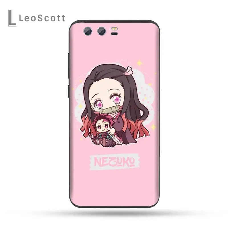

Kamado Nezuko Kimetsu No Yaiba Demon Phone Case For Huawei Honor view 7a5.45inch 7c5.7inch 8x 8a 8c 9 9x 10 20 10i 20i lite pro
