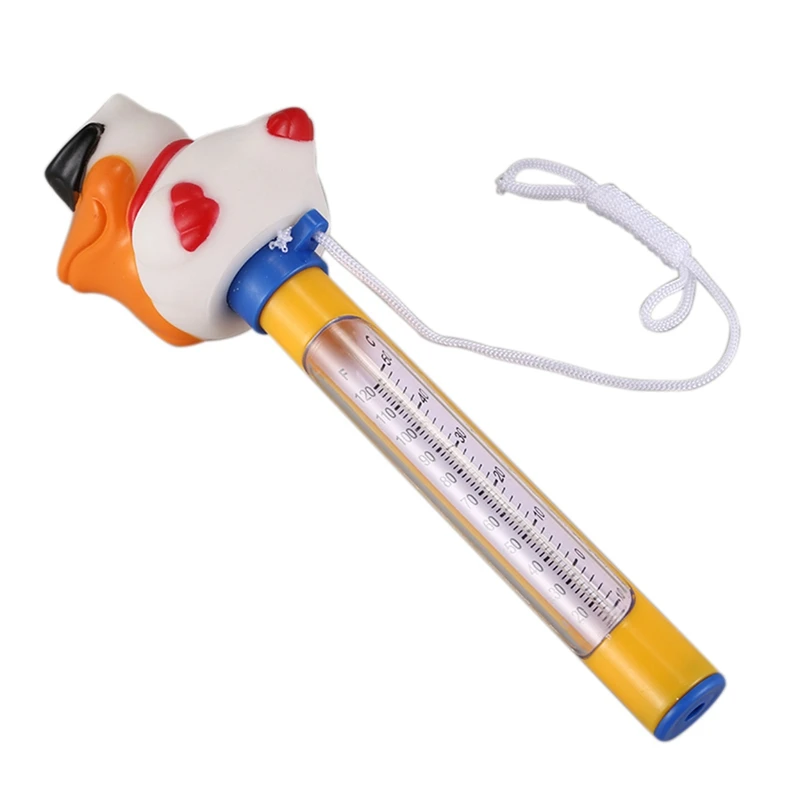 Мультяшный термометр для бассейна плавающий плавательного открытый ванной воды