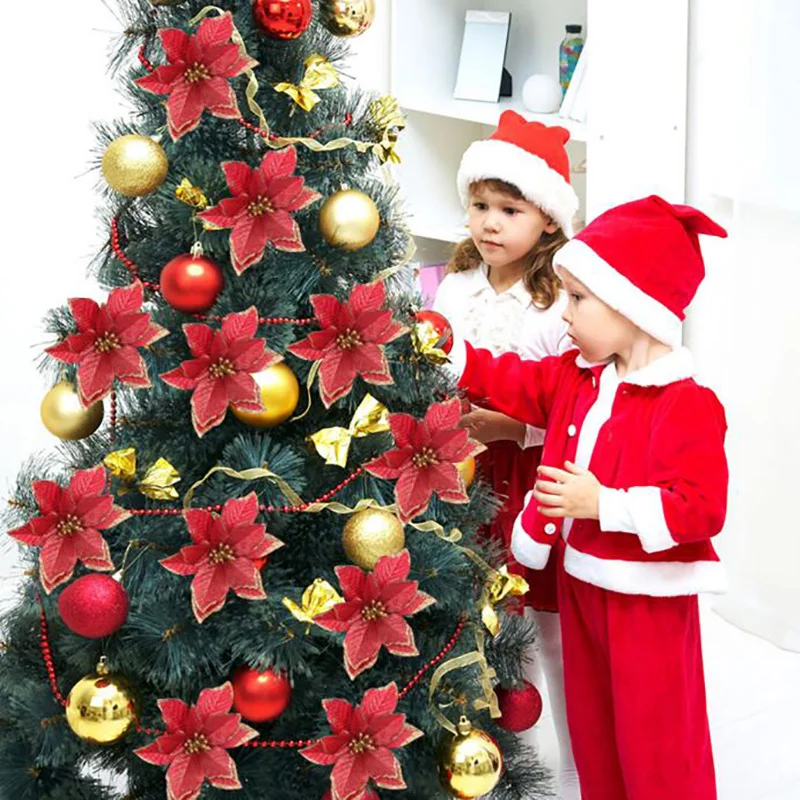 6 шт./компл. 13 см украшения для новогодней елки|Наконечники елки| |