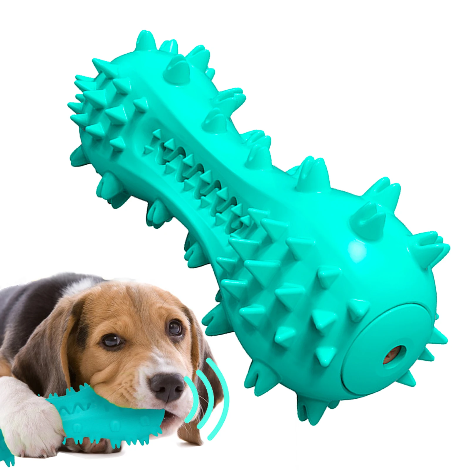 

Aggressive Chewer Rubber Chew Toys Squeaky for Medium Large Breed Dog