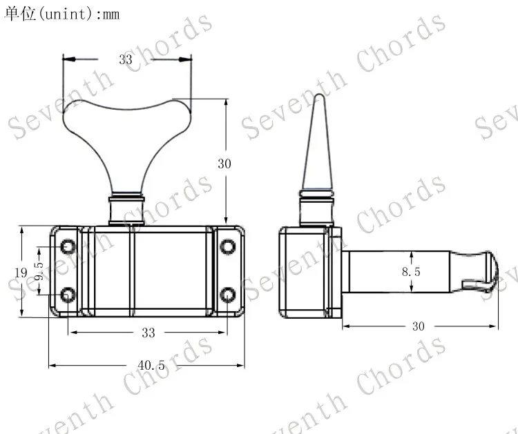 ein set 4 pcs chrome fischschwanz tasten semiclosed elektrische bass gitarre mechaniken mechaniken tuning pegs keys free global shipping