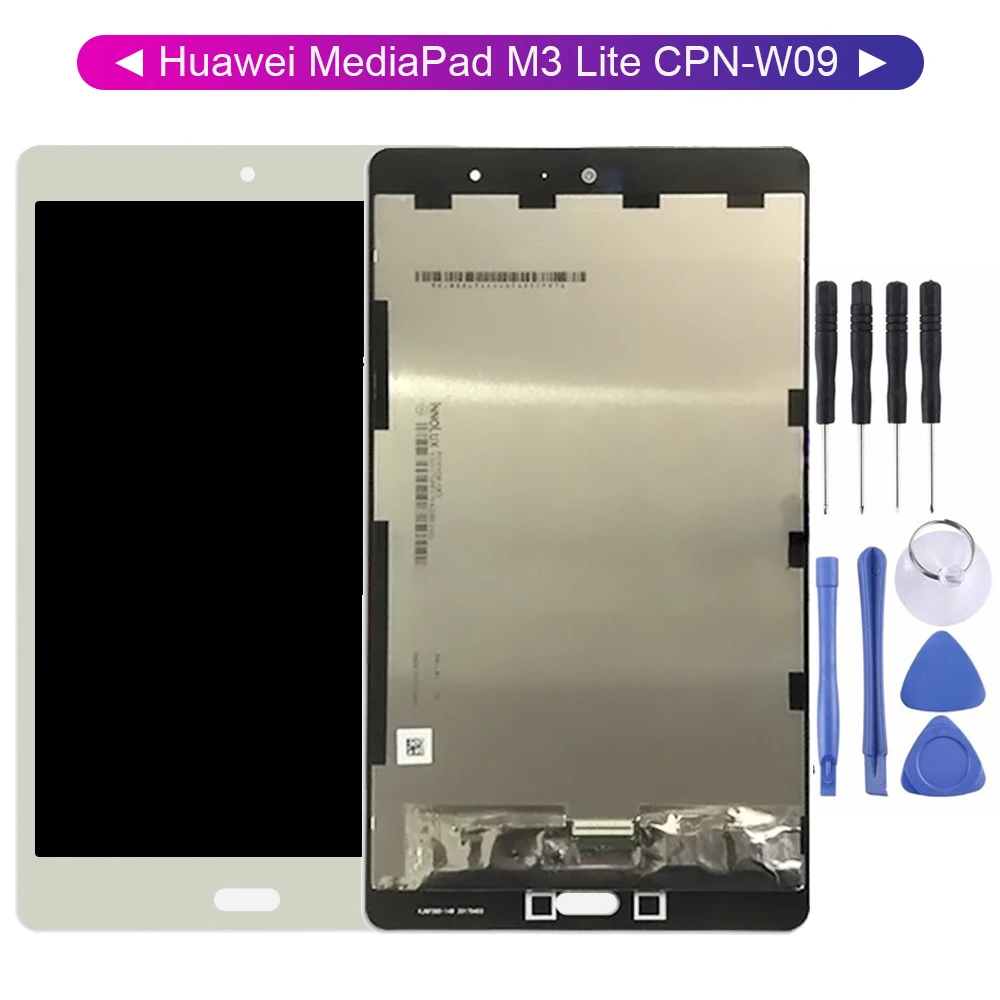 8 0 ''для Huawei MediaPad M3 Lite CPN W09 AL00 L09 LCD дисплей + сенсорная панель стекло в сборе