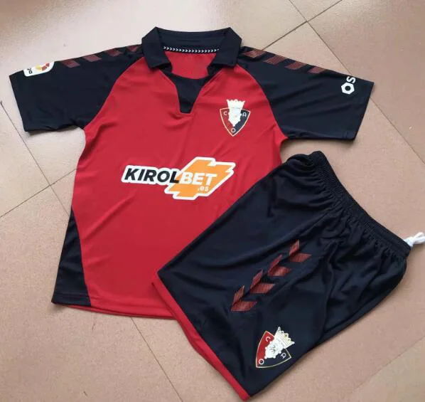 Мужские футболки для бега Osasuna Camiseta de futbol 19/20 высокое качество Maillot de foot Futbol Camisa - Цвет: Оранжевый