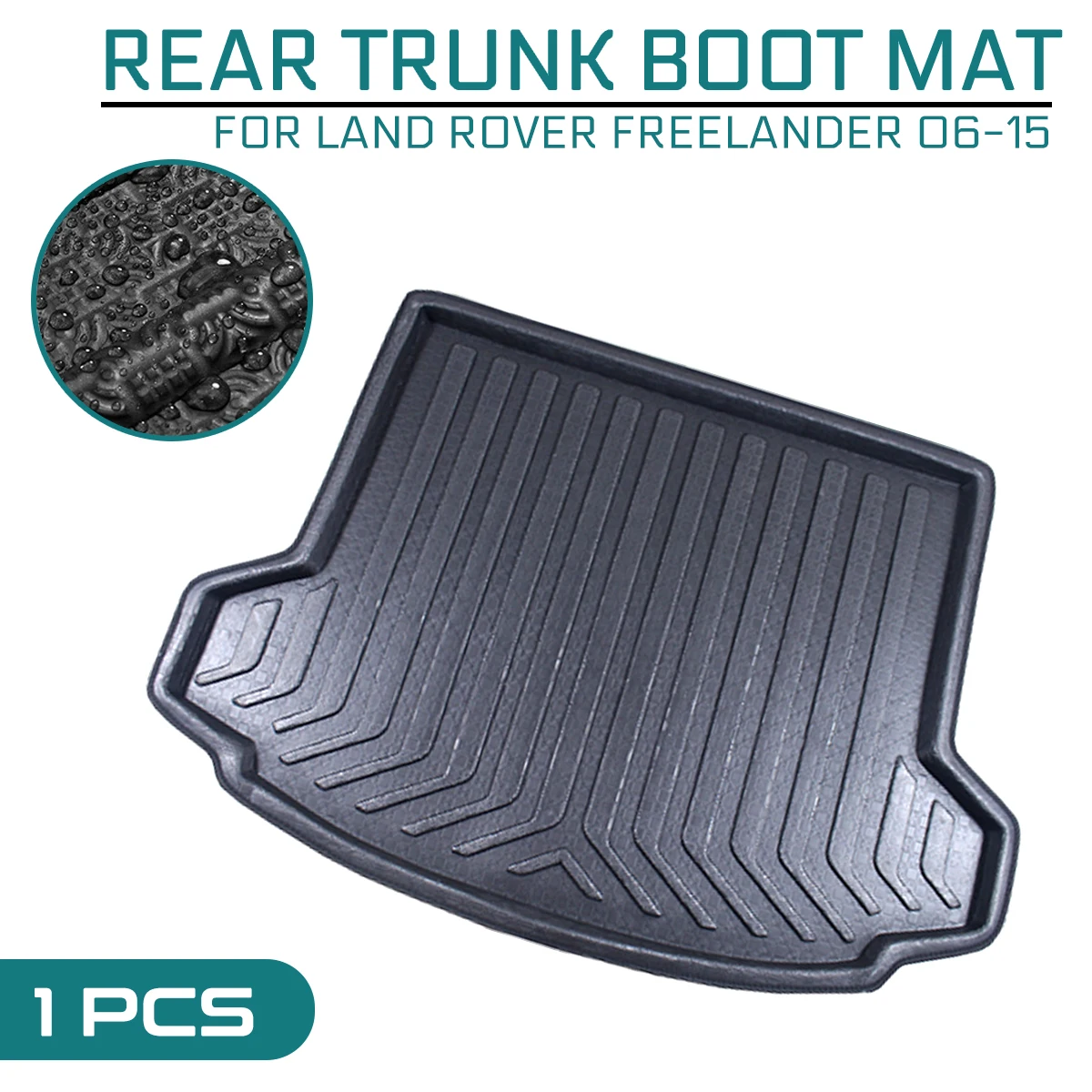 

Автомобильный напольный коврик, ковер для Land Rover Freelander 2 2006 2007 2008-2015, задний багажник, грязеотталкивающий чехол