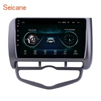 seicane 9 inch android 8 1 car gps navigation radio for 2006 honda jazz city auto ac left hand drive car support carplay dvr obd