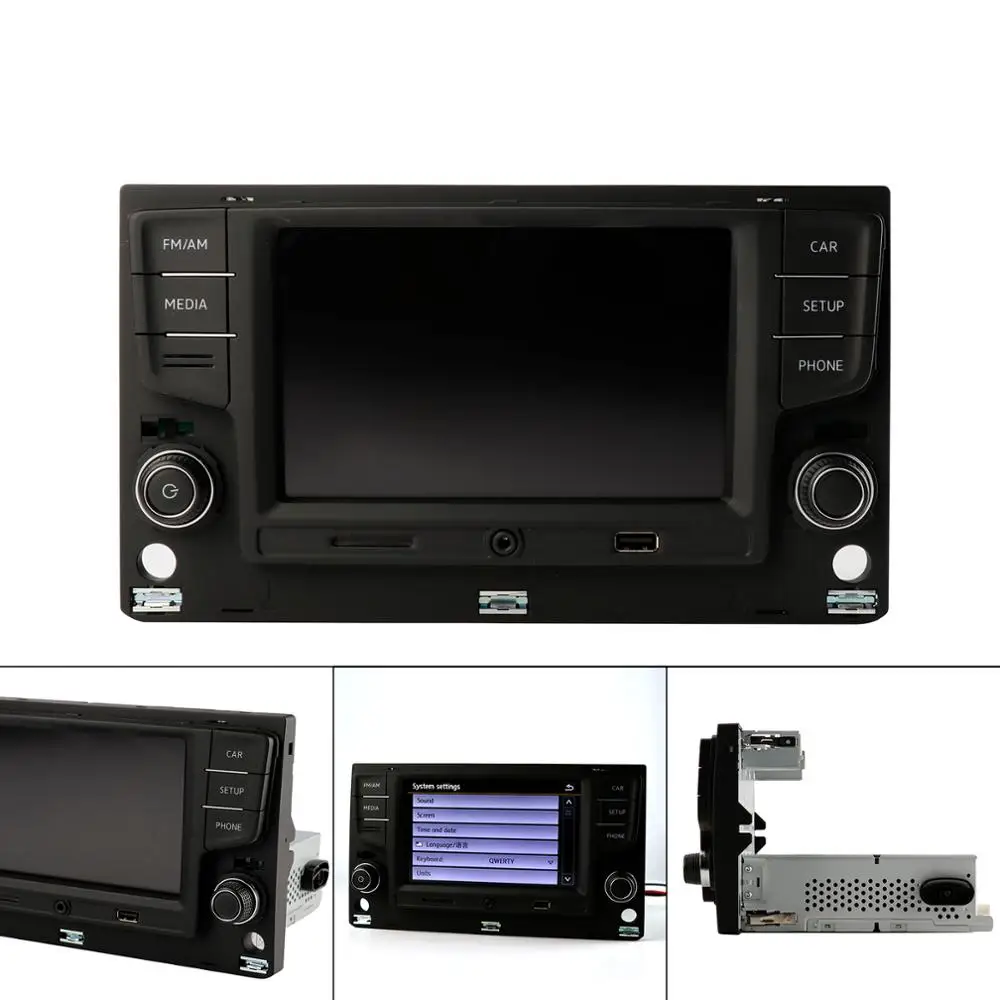 Оригинальная магнитола 6 5 дюйма модель 5GG 035 280 B Bluetooth OPS MirriorLink USB AUX для VW Volkswagen Golf 7