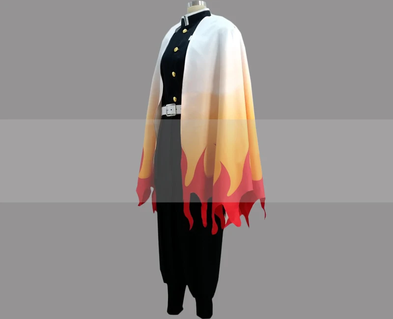 Костюм для косплея Kimetsu no Yaiba Kyojuro Rengoku