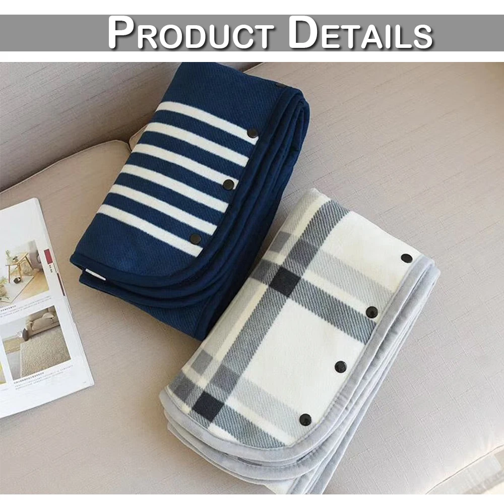 Многофункциональное фланелевое одеяло с гигроскопичным подогревом Двухслойное