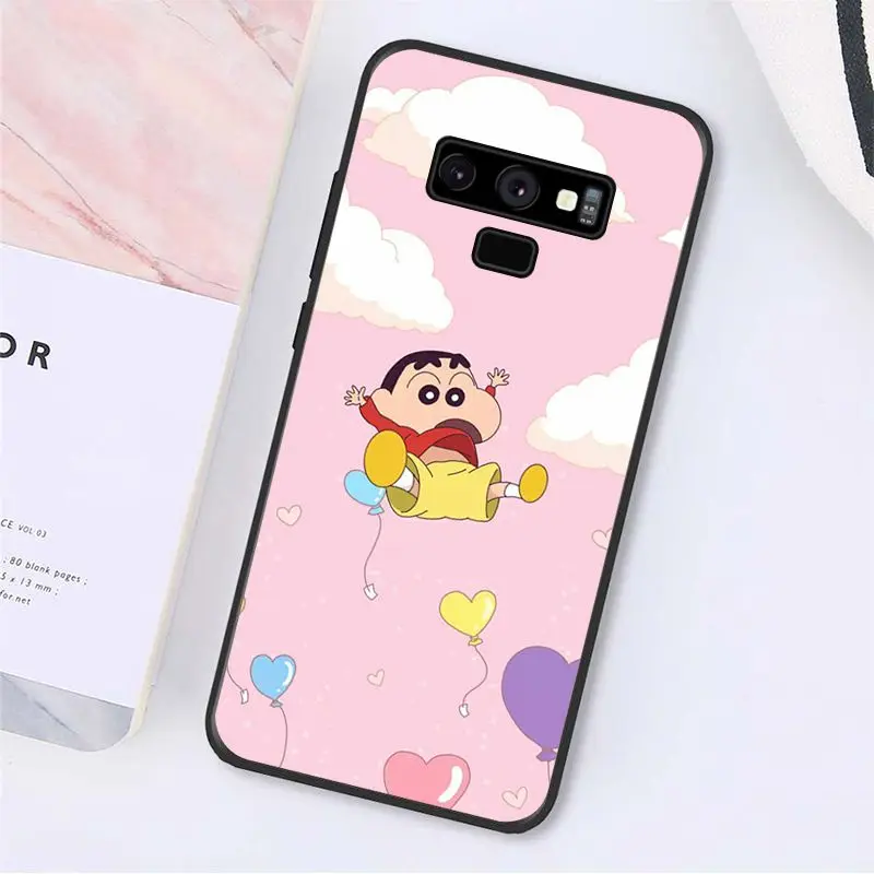 Babaite Kawaii Аниме Мультфильм Crayon Shin-chan чехол для телефона для samsung Galaxy A50 Note9 8 7 5 10 Pro J5 J6 Prime J7 DUO