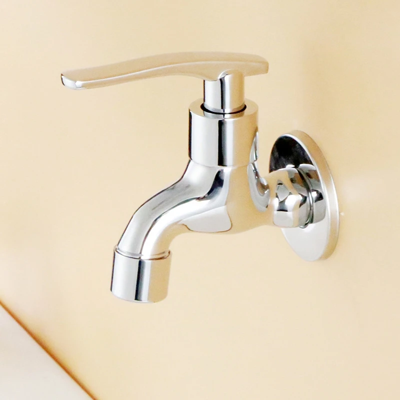 

New Washing Machine Faucet Sink Basin Water Tap with Single Spout Handle Wash Tools for Kitchen Bathroom Water Faucet